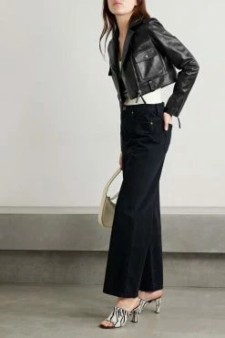 Coupon ๐ KHAITE Meyla Cropped Leather Biker Jacket โจ 7 Coupon ๐ KHAITE Meyla Cropped Leather Biker Jacket โจ -Khaite Store w920 q60 1