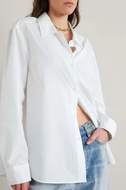 Best deal 🛒 KHAITE Argo Cotton-poplin 🎁 Shirt ⭐ -Khaite Store w920 q60 101