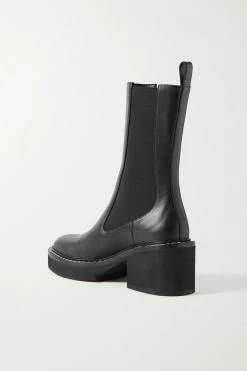 Top 10 ⌛ KHAITE Calgary Leather Chelsea 🌟 Boots ✔️ -Khaite Store w920 q60 1014