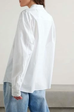 Best deal 🛒 KHAITE Argo Cotton-poplin 🎁 Shirt ⭐ -Khaite Store w920 q60 102
