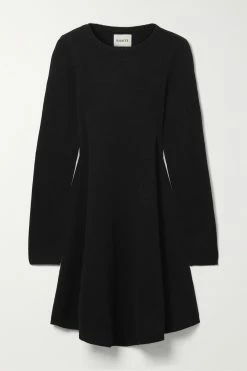 Outlet 🎉 KHAITE Fleurine Cashmere Mini Dress 👍