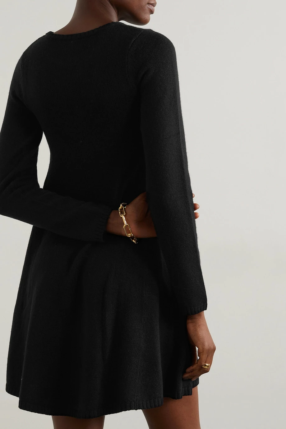 Outlet ๐ KHAITE Fleurine Cashmere Mini Dress ๐ 5 Outlet ๐ KHAITE Fleurine Cashmere Mini Dress ๐ - Image 3