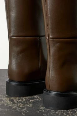 Cheapest ✔️ KHAITE Derby Leather Knee 😍 Boots ⌛ 9 Cheapest ✔️ KHAITE Derby Leather Knee 😍 Boots ⌛ -Khaite Store w920 q60 1029