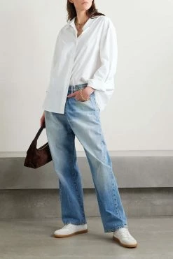 Best deal 🛒 KHAITE Argo Cotton-poplin 🎁 Shirt ⭐ -Khaite Store w920 q60 104