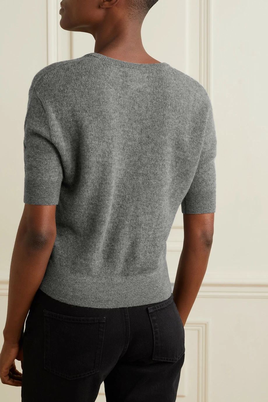 Deals ๐งจ KHAITE Sierra Cropped Stretch-cashmere Sweater ๐ 5 Deals ๐งจ KHAITE Sierra Cropped Stretch-cashmere Sweater ๐ - Image 3