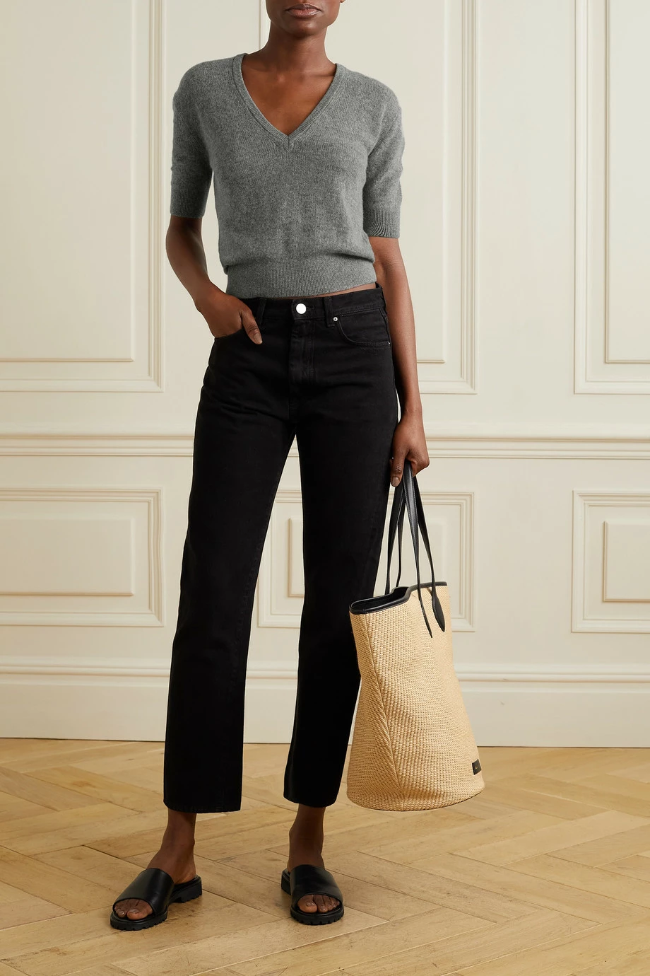 Deals ๐งจ KHAITE Sierra Cropped Stretch-cashmere Sweater ๐ 7 Deals ๐งจ KHAITE Sierra Cropped Stretch-cashmere Sweater ๐ - Image 5