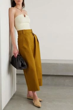 Best Pirce ⌛ KHAITE Punto Strapless Stretch-knit Top 😀 -Khaite Store w920 q60 109