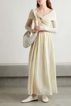 Best Pirce ⌛ KHAITE Cibo Off-the-shoulder Twisted Stretch-jersey Bodysuit ✨ 8 Best Pirce ⌛ KHAITE Cibo Off-the-shoulder Twisted Stretch-jersey Bodysuit ✨ -Khaite Store w920 q60 11