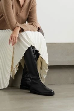 Best deal 🎉 KHAITE York Leather Knee Boots 🎁 -Khaite Store w920 q60 1112