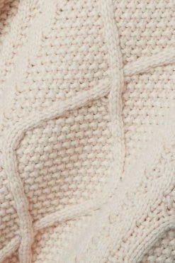 Outlet ⭐ KHAITE Mafalda Cable-knit Cashmere Sweater ✔️ -Khaite Store w920 q60 114