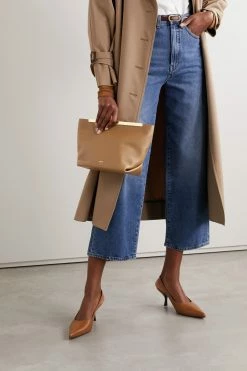 Wholesale 🤩 KHAITE Envelope Pleat Leather Clutch 👍 -Khaite Store w920 q60 1149