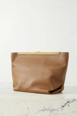 Wholesale 🤩 KHAITE Envelope Pleat Leather Clutch 👍 -Khaite Store w920 q60 1150