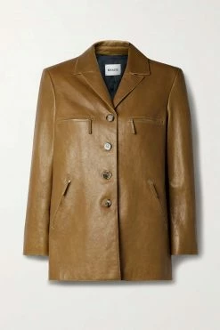 Best deal 🥰 KHAITE Russo Leather Jacket 🧨