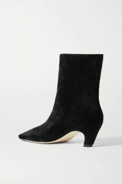 Buy ⌛ KHAITE Arizona Suede Ankle ⌛ Boots 💯 -Khaite Store w920 q60 1160