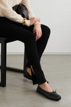 Brand new 😉 KHAITE Ashland Bow-embellished Leather Ballet Flats 🎉 7 Brand new 😉 KHAITE Ashland Bow-embellished Leather Ballet Flats 🎉 -Khaite Store w920 q60 1168