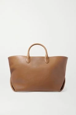 Best Sale ✔️ KHAITE Envelope Pleat Medium Leather Tote 😍