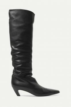 Hot Sale 🥰 KHAITE Davis Leather Knee 😉 Boots ✨