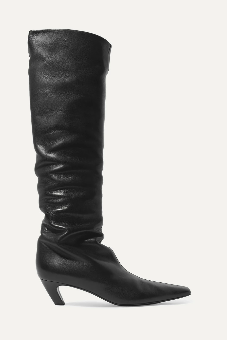 Hot Sale 🥰 KHAITE Davis Leather Knee 😉 Boots ✨ 3 Hot Sale 🥰 KHAITE Davis Leather Knee 😉 Boots ✨