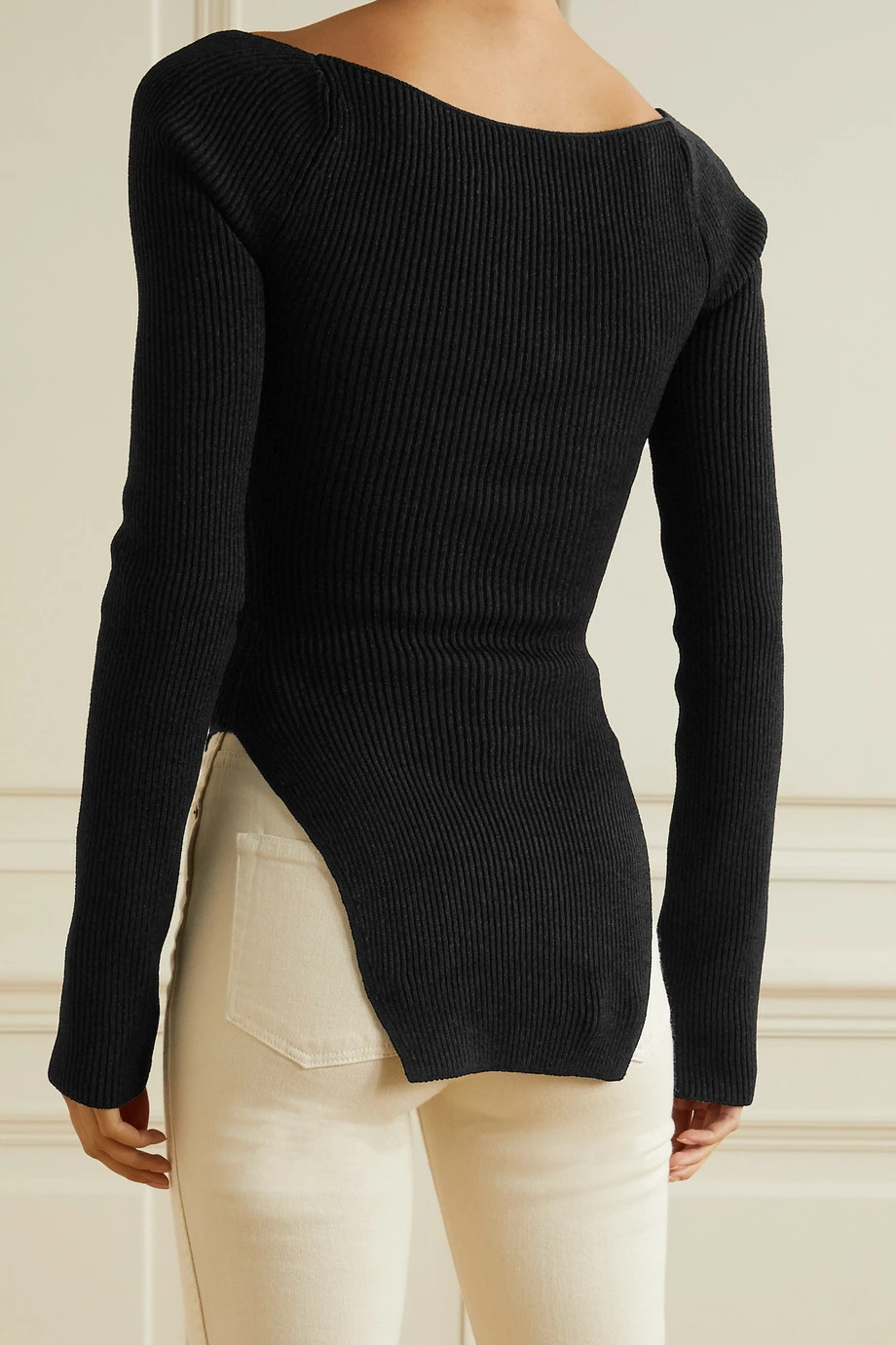 Best deal 😍 KHAITE Maddy Ribbed-knit Sweater ❤️ 6 Best deal 😍 KHAITE Maddy Ribbed-knit Sweater ❤️ - Image 4