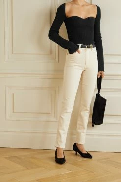 Best deal 😍 KHAITE Maddy Ribbed-knit Sweater ❤️ 13 Best deal 😍 KHAITE Maddy Ribbed-knit Sweater ❤️ -Khaite Store w920 q60 1203