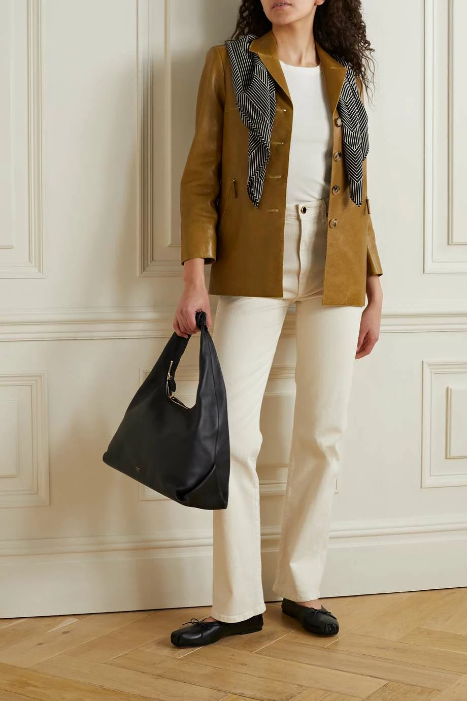 Best deal 🥰 KHAITE Russo Leather Jacket 🧨 8 Best deal 🥰 KHAITE Russo Leather Jacket 🧨 - Image 6