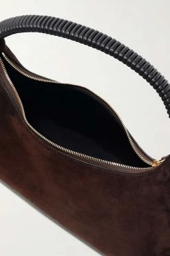 Deals ๐งจ KHAITE Remi Hobo Leather-trimmed Suede Shoulder Bag ๐ 11 Deals ๐งจ KHAITE Remi Hobo Leather-trimmed Suede Shoulder Bag ๐ -Khaite Store w920 q60 132