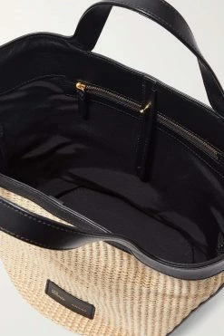 Wholesale 🤩 KHAITE Nora Small Raffia And Leather Tote 🌟 -Khaite Store w920 q60 137