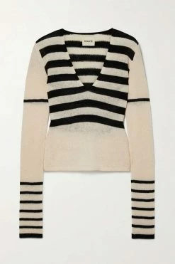 Hot Sale 😍 KHAITE Ivy Striped Cashmere Sweater ✨