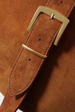 Wholesale 🧨 KHAITE August Suede Shoulder Bag 😀 -Khaite Store w920 q60 161