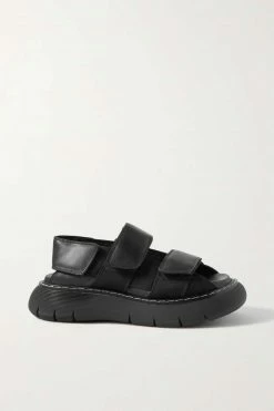 Hot Sale 🎉 KHAITE Murray Grosgrain And Leather Sandals 🎁