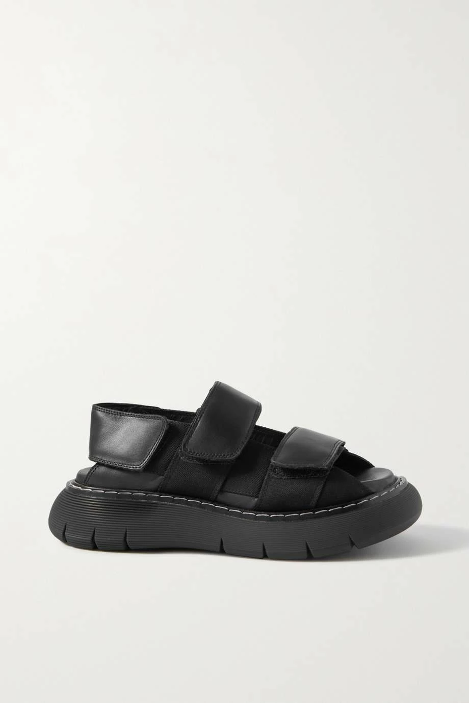 Hot Sale 🎉 KHAITE Murray Grosgrain And Leather Sandals 🎁 3 Hot Sale 🎉 KHAITE Murray Grosgrain And Leather Sandals 🎁