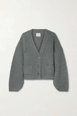 Flash Sale 🌟 KHAITE Lea Ribbed Cashmere Cardigan ✔️