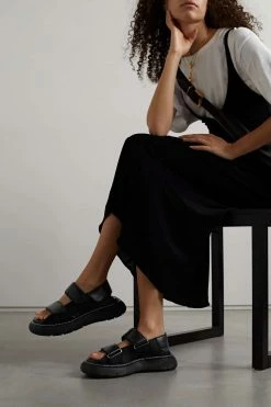 Hot Sale 🎉 KHAITE Murray Grosgrain And Leather Sandals 🎁 7 Hot Sale 🎉 KHAITE Murray Grosgrain And Leather Sandals 🎁 -Khaite Store w920 q60 200