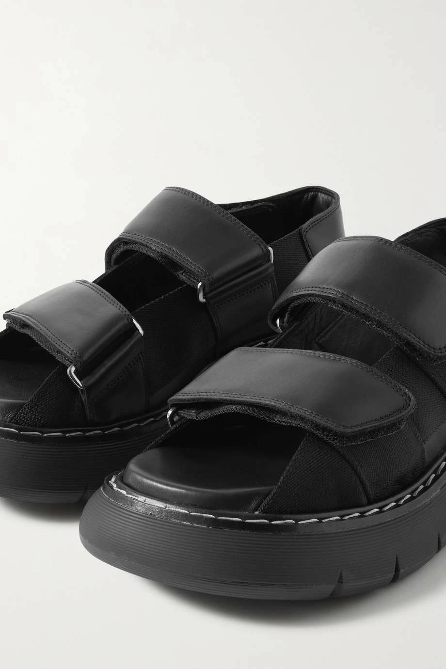 Hot Sale 🎉 KHAITE Murray Grosgrain And Leather Sandals 🎁 6 Hot Sale 🎉 KHAITE Murray Grosgrain And Leather Sandals 🎁 - Image 4