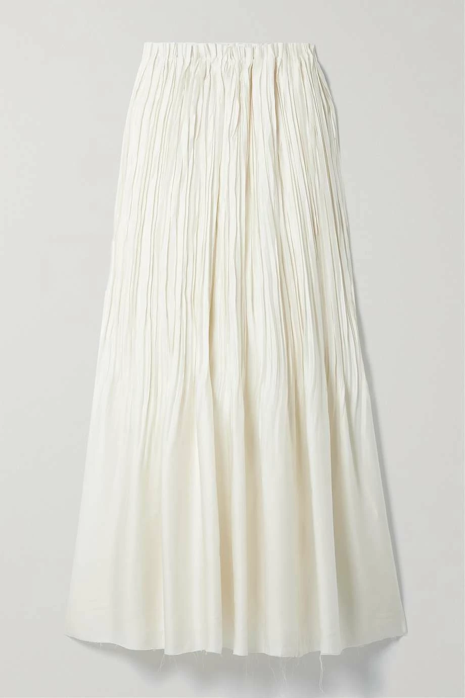 Best deal โ KHAITE Cersi Pleated Cupro Maxi ๐ Skirt ๐ฅ 3 Best deal โ KHAITE Cersi Pleated Cupro Maxi ๐ Skirt ๐ฅ