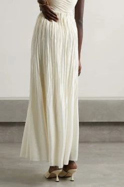 Best deal โ KHAITE Cersi Pleated Cupro Maxi ๐ Skirt ๐ฅ 11 Best deal โ KHAITE Cersi Pleated Cupro Maxi ๐ Skirt ๐ฅ -Khaite Store w920 q60 211