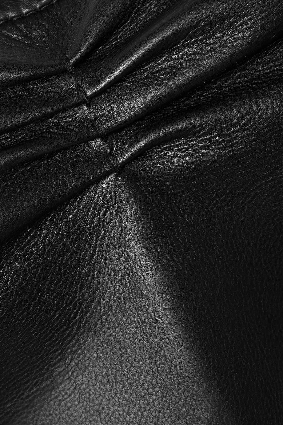 Best deal ✨ KHAITE Blanche Strapless Leather Peplum Top 🤩 6 Best deal ✨ KHAITE Blanche Strapless Leather Peplum Top 🤩 - Image 4