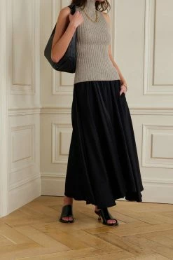 Buy 👏 KHAITE Jolene Ribbed Cashmere Turtleneck Sweater ❤️ -Khaite Store w920 q60 306