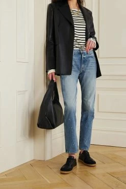 Wholesale 🎁 KHAITE Kyle Distressed Low-rise Straight-leg Jeans 🥰 -Khaite Store w920 q60 311