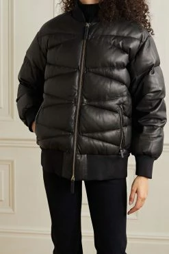 Deals 💯 KHAITE Jackson Quilted Leather Down Bomber Jacket ❤️ -Khaite Store w920 q60 330