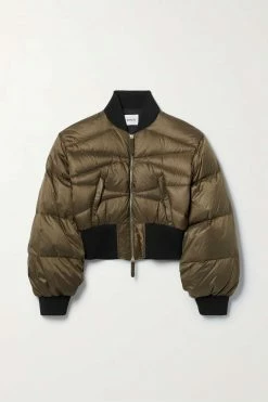 Flash Sale 🧨 KHAITE Janet Quilted Shell Down Bomber Jacket 😍