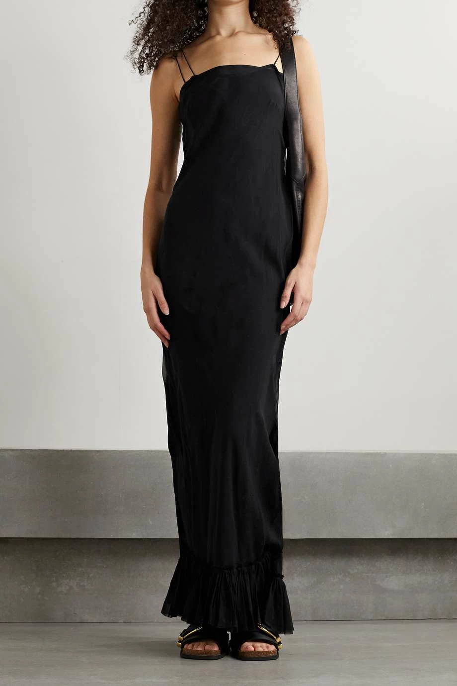 Cheap ๐ KHAITE Alix Silk Crepe De Chine Dress ๐ 5 Cheap ๐ KHAITE Alix Silk Crepe De Chine Dress ๐ - Image 3