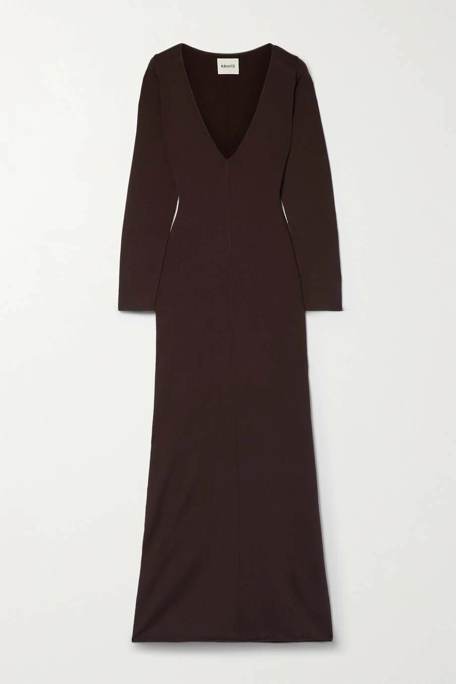 Wholesale โจ KHAITE Petra Merino Wool Midi โจ Dress ๐ 3 Wholesale โจ KHAITE Petra Merino Wool Midi โจ Dress ๐