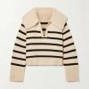 Wholesale ❤️ KHAITE Evi Oversized Striped Cashmere Sweater 🧨