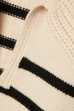Wholesale ❤️ KHAITE Evi Oversized Striped Cashmere Sweater 🧨 -Khaite Store w920 q60 391