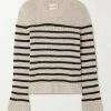 Buy 🧨 KHAITE Tilda Striped Cashmere Sweater ⌛ -Khaite Store w920 q60 403