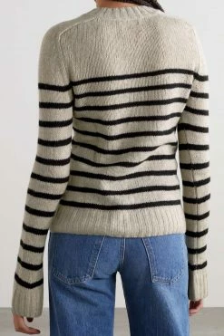 Buy 🧨 KHAITE Tilda Striped Cashmere Sweater ⌛ -Khaite Store w920 q60 406