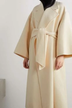 Cheapest ๐ฅ KHAITE Wanda Belted Wool And Cashmere-blend Coat โจ 10 Cheapest ๐ฅ KHAITE Wanda Belted Wool And Cashmere-blend Coat โจ -Khaite Store w920 q60 456