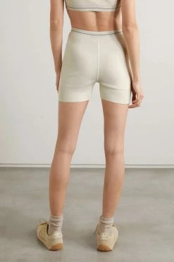 Discount ❤️ KHAITE Bryant Intarsia Ribbed-knit Shorts 💯 -Khaite Store w920 q60 462