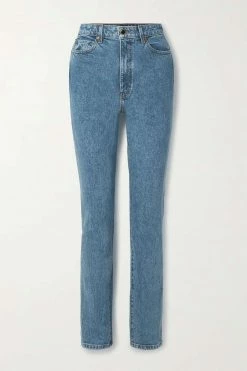 Buy 👏 KHAITE Daria High-rise Slim-leg Jeans ⌛